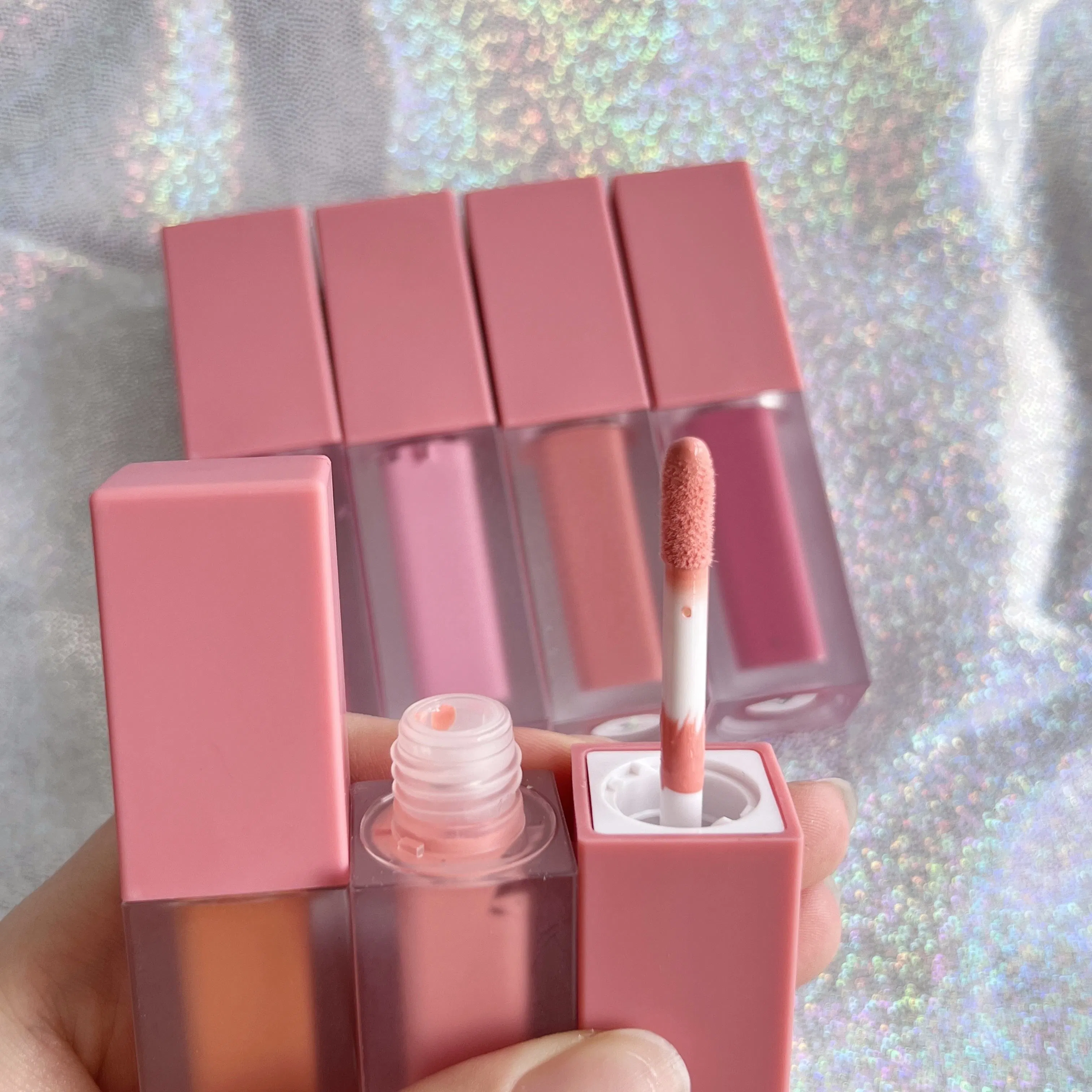 Custom Silky Smooth Non-Sticky Natural Facial Multi-Functional Matte Blush with Private Label