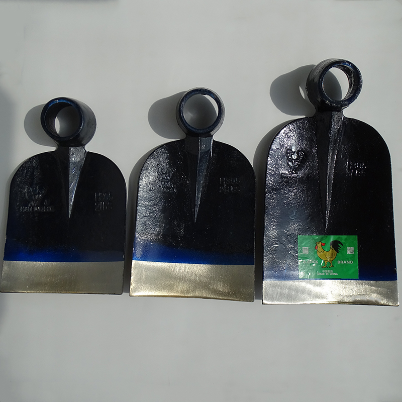 Manufacture Wholesale Black Painted Railway Steel Garden Hoes Farming Hoe H304 H305 B. Cock Hoe