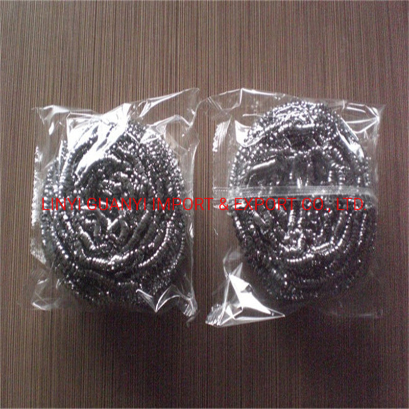 Household Stainless Steel Wire 410 Kitchen Pot Cleaning Ball Scourer
