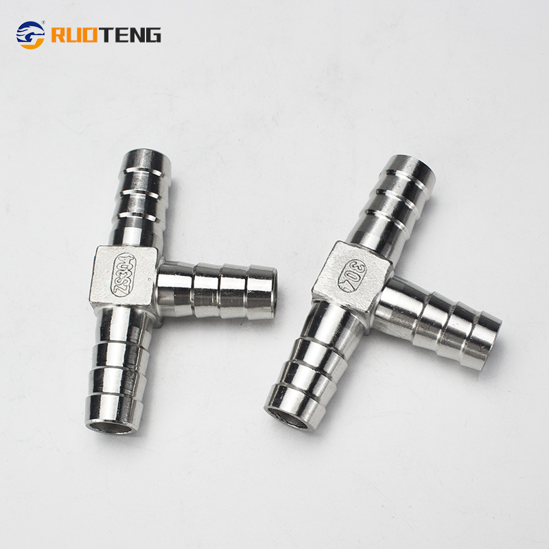 [Ruoteng] 3 Way Hose Fittings SS304 316 Stainless Steel Tee Fittings