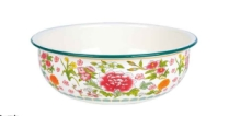 Multi-Purpose Printed Enamel Ingot Bowl