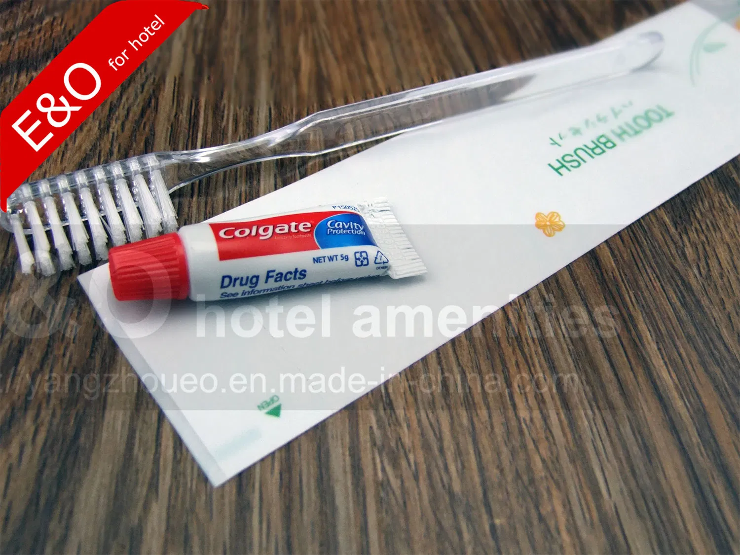 Hotel Amenities Set - Dental Kits, Customized Logo Bag