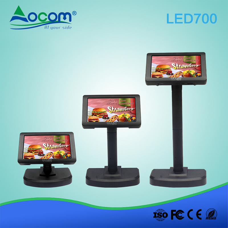 POS Media LED Pole Customer Display for POS Terminal (LED700)