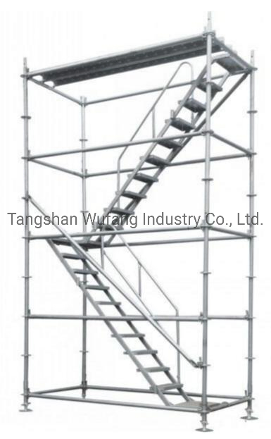 Escaleras Metalicas Precios Scaffolding Ladder Step Ladder Steel Staircase with Handrail