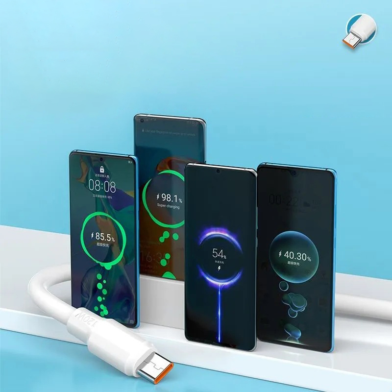 Кабель USB Type-C 120W для быстрой зарядки и передачи данных