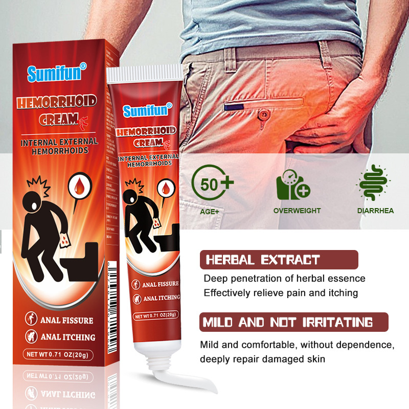 Herbal Hemorrhoid Ointment Health Care Product
