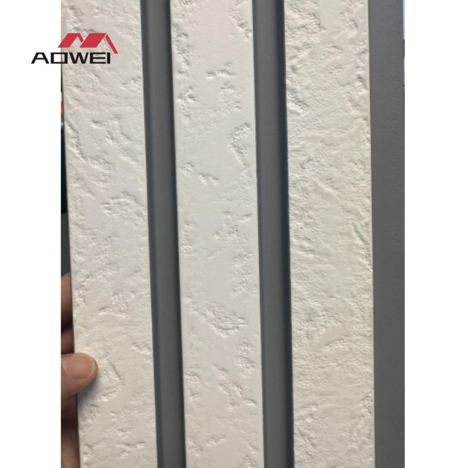 Stylish 3D Fluted Polystyrene Wall Panels for Interior Decor
