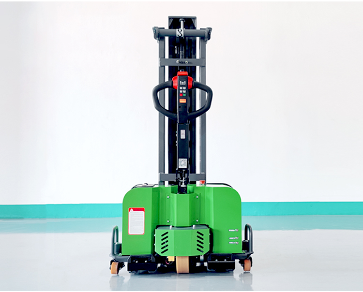 Innolift Low Price Semi Electric Hand Self Loading Pallet Stacker