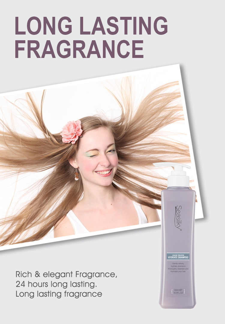 OEM Custom Organic Silk Smooth Shampoo with Vegan & Cruelty-Free 500ml