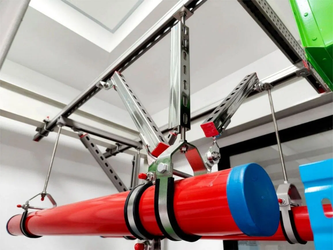 High Performance Seismic Bracket Bracing Channel System for Pipe Support