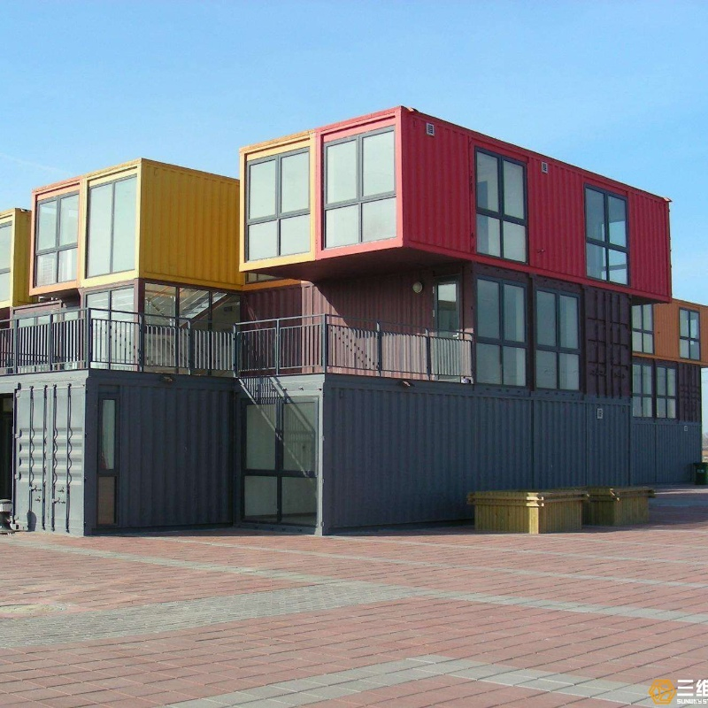 High Quality Steel Structure Container House Modular Container Prefab Home House Building
