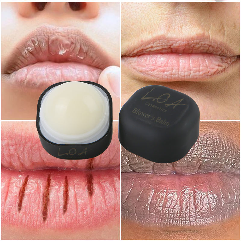 OEM Organic Vegan12-Hour Moisturizing Fragrance Free Lip Balm Round Ball Private Label Natural Plumping Lip Care Balm Chapstick