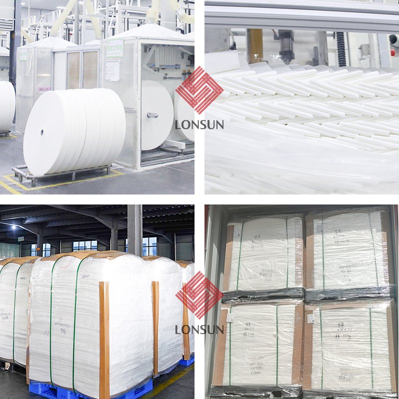 Супервпитывающая бумага Airlaid для подгузников