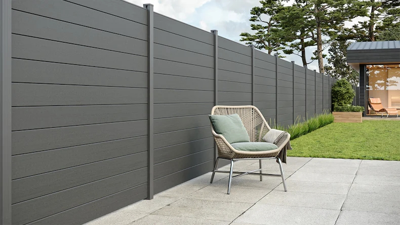 Factory Outlet Multifunctional Good Privacy WPC Garden Fence