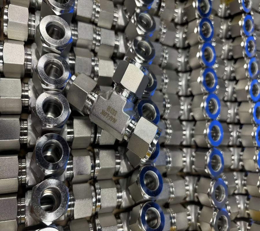 316 Stainless Steel 10mm Od Double Ferrule Instrumentation Tube Fitting Female Straight - 3/8" Tube Od X 1/4" NPT Female Union