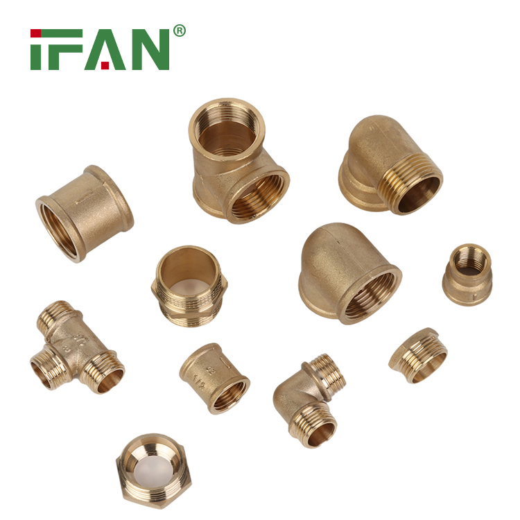 Ifan All Type 1/2"-2" Brass Color Bushing Brass Fitting