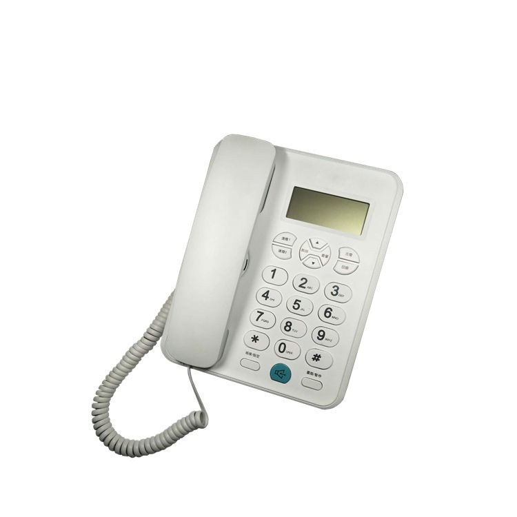 Accessoires Corded Landline Old Telephone with Big Button Suitable for Front Desk and Hotel
