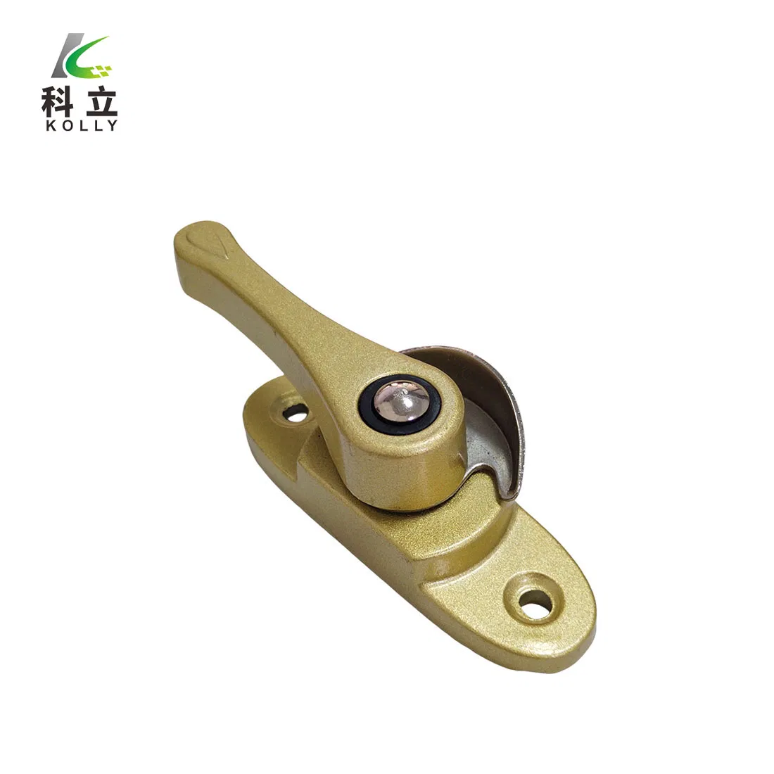 Premium Golden Crescent Moon Lock for Push-Pull Windows