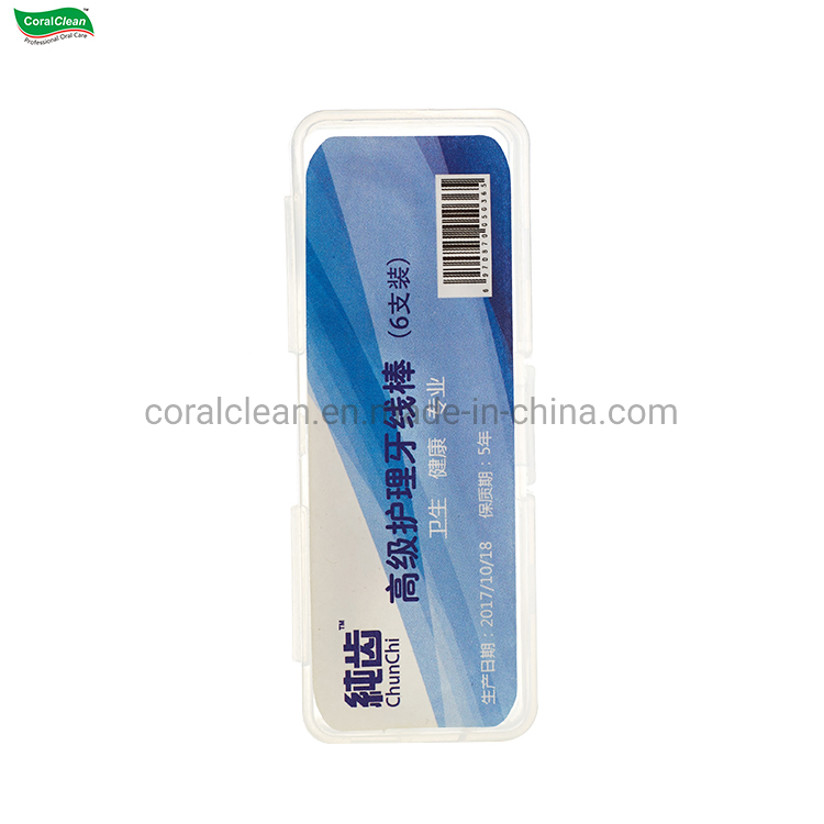 Manufacturer Wholesale Dental Flosspicks Mini Case Dental Toothpicks Flosser