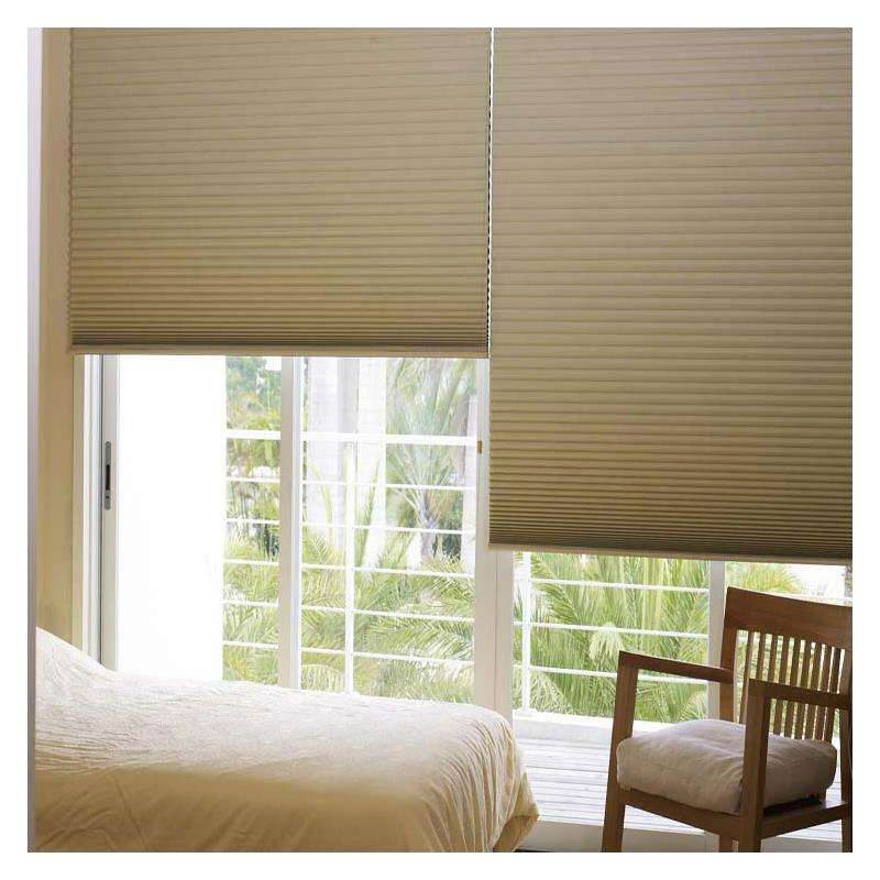 Day Night Open Top and Bottom Plisse Honeycomb Blind