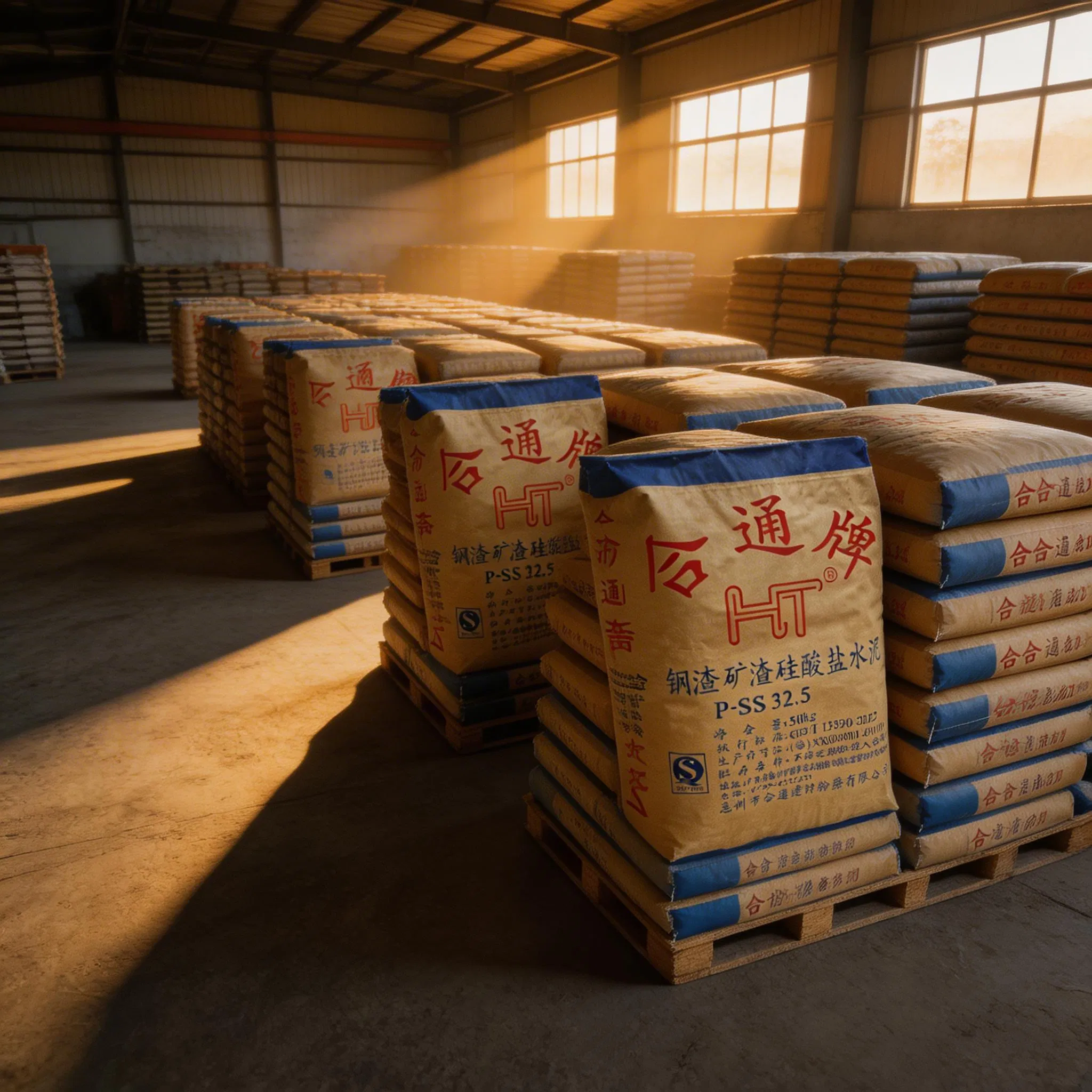 Portland Slag Cement P·Ss32.5 50kg for General Construction