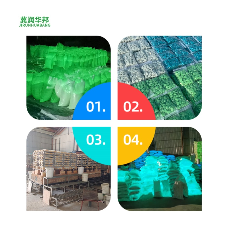 Colored Luminous Gravel for Landscaping Glowing Paving Stone