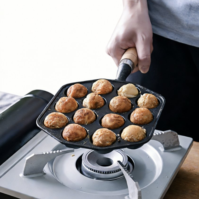 Сковорода для такояки 14 ямок, антипригарная