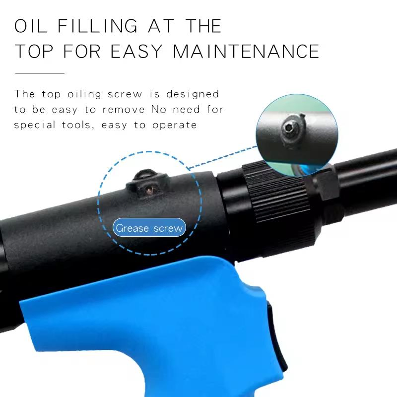 Professional Hydraulic Pneumatic Air Automatic Blind Rl-4000s Rivet Gun Stainless Steel Durable Handheld Rivet Tool