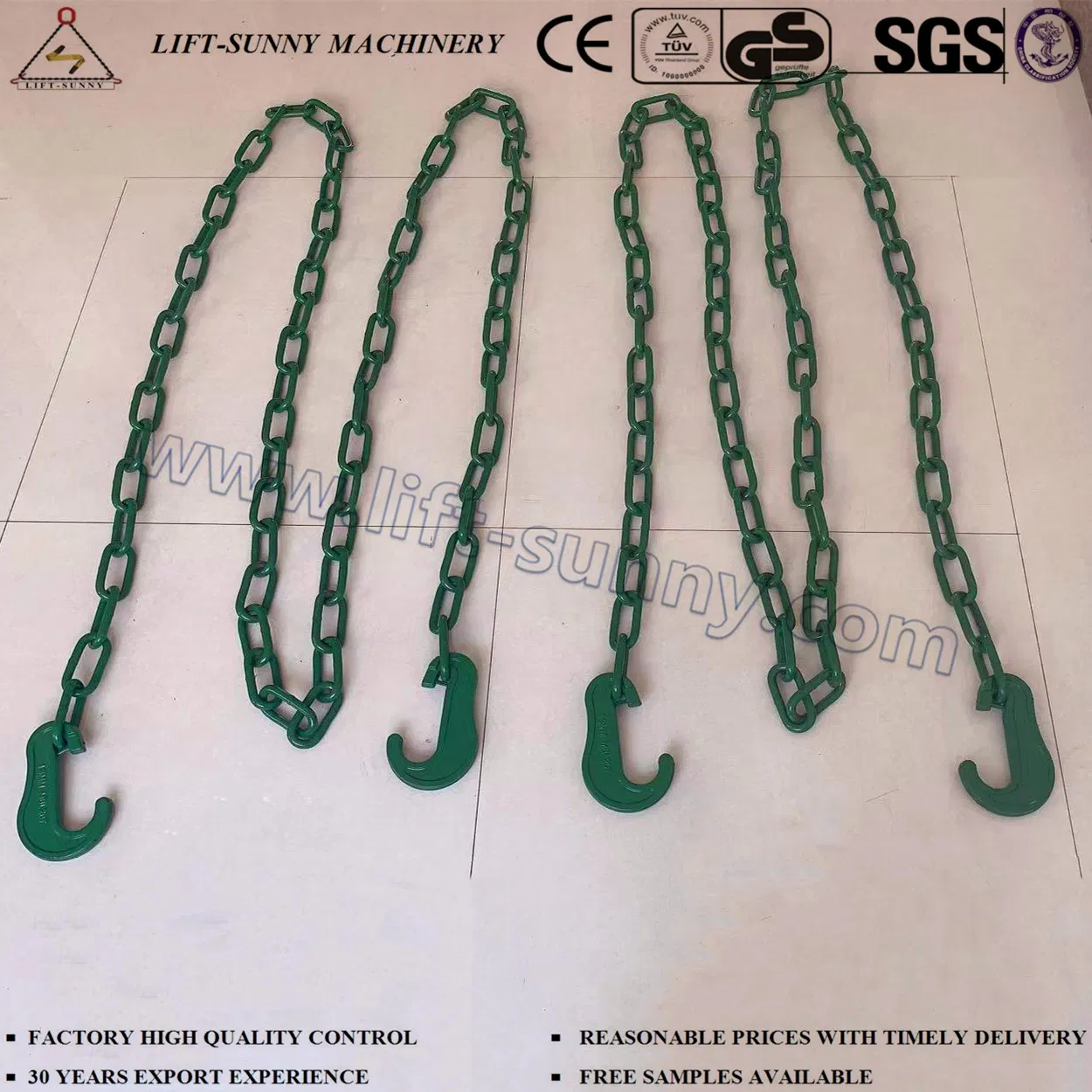 Grade 80 Marine Lashing Chain with High Tensile Hook