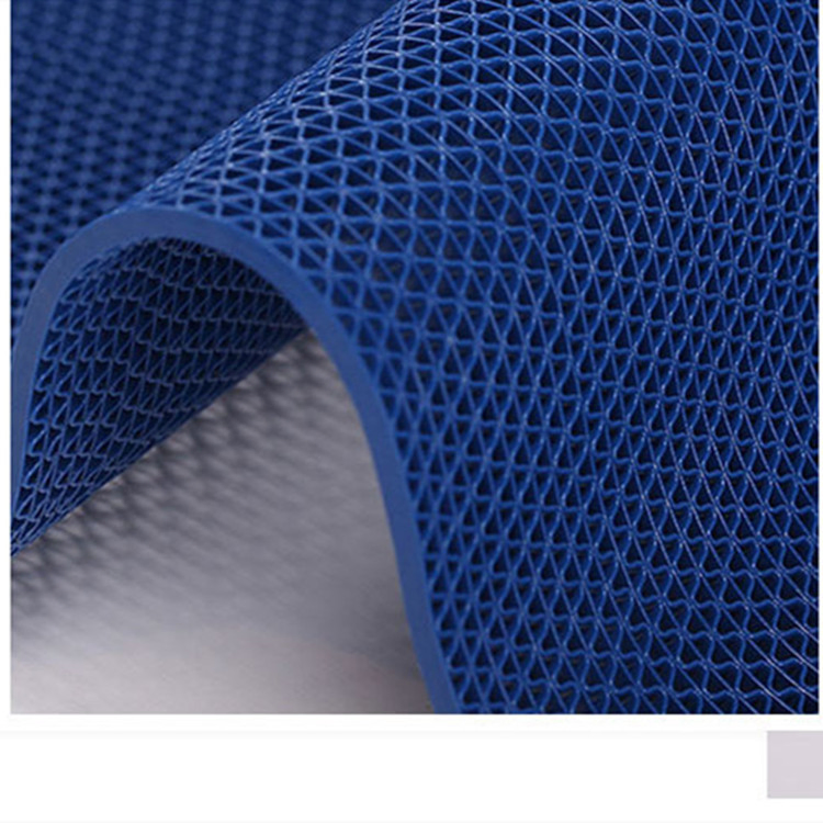 China Factory Sale 100% Waterproof PVC S or Z Mesh Bath Drainage Mat in Rolls for Wet Area
