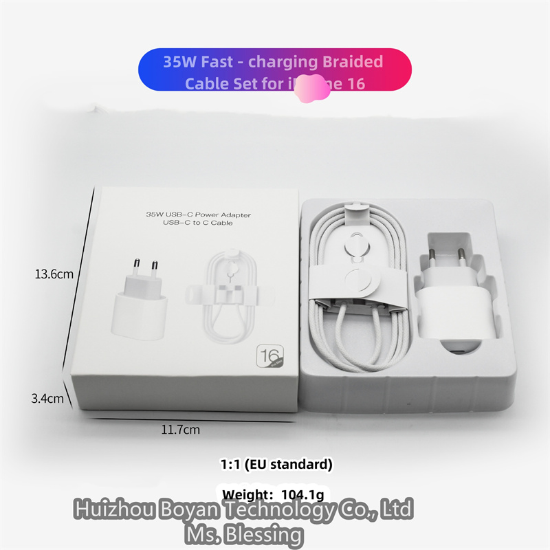 35W Pd Fast - Charger Head Compatible with Aiphone 16, Us & EU Plug Versions