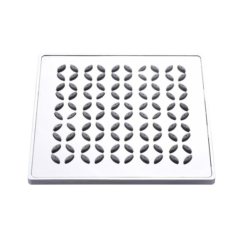 Stainless Steel Top Shower 6inch 201 Factory Direct Explosive Small Top Waterfall Saving Silicon Shower Head