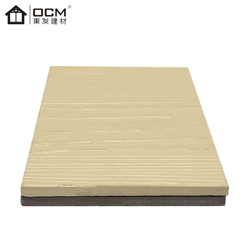 Waterproof Wood Grain Fiber Cement Outdoor Insulated Siding Panels Exterior Wall
