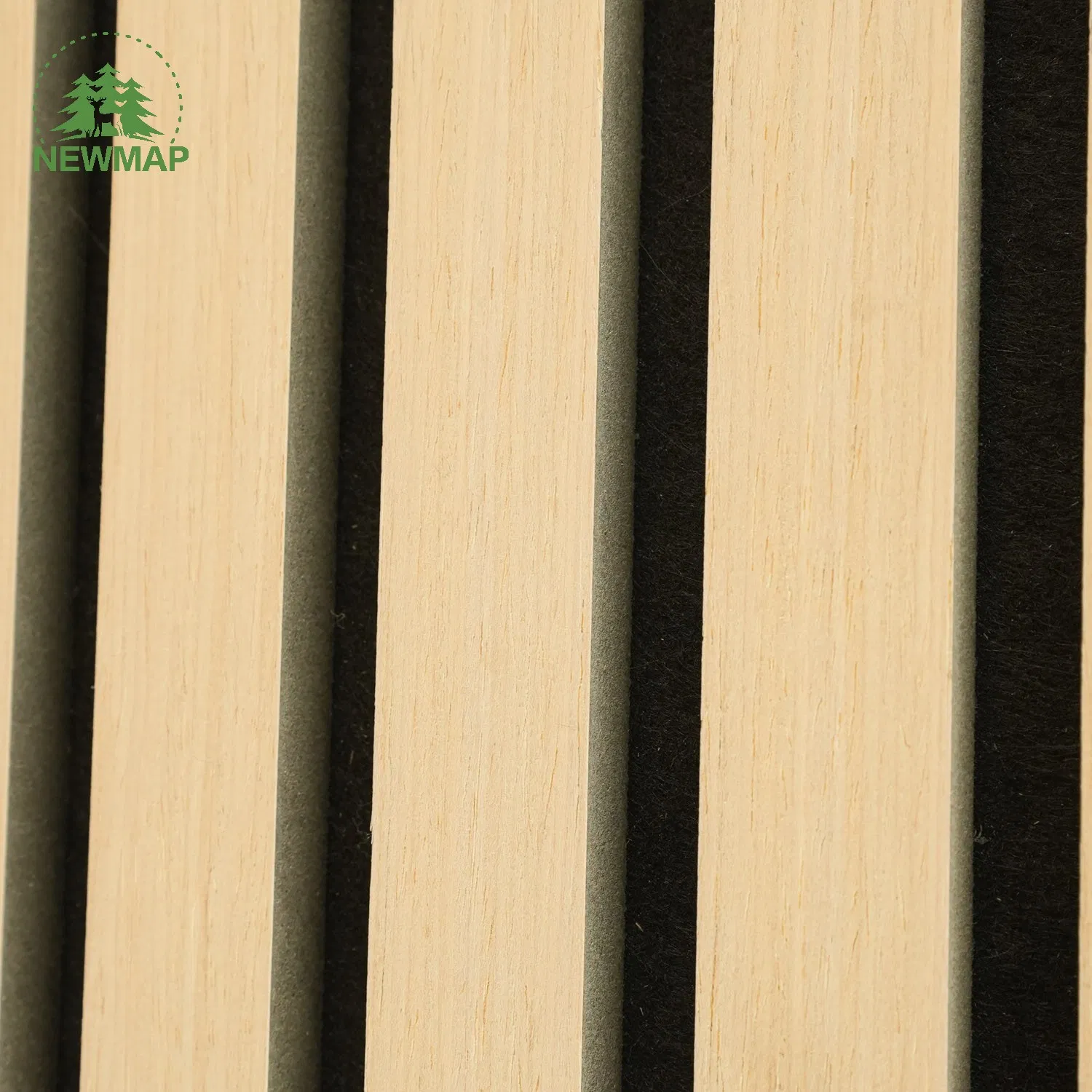 Sustainable Slat Wood Panel for Decorative Acoustic Wall Solutions