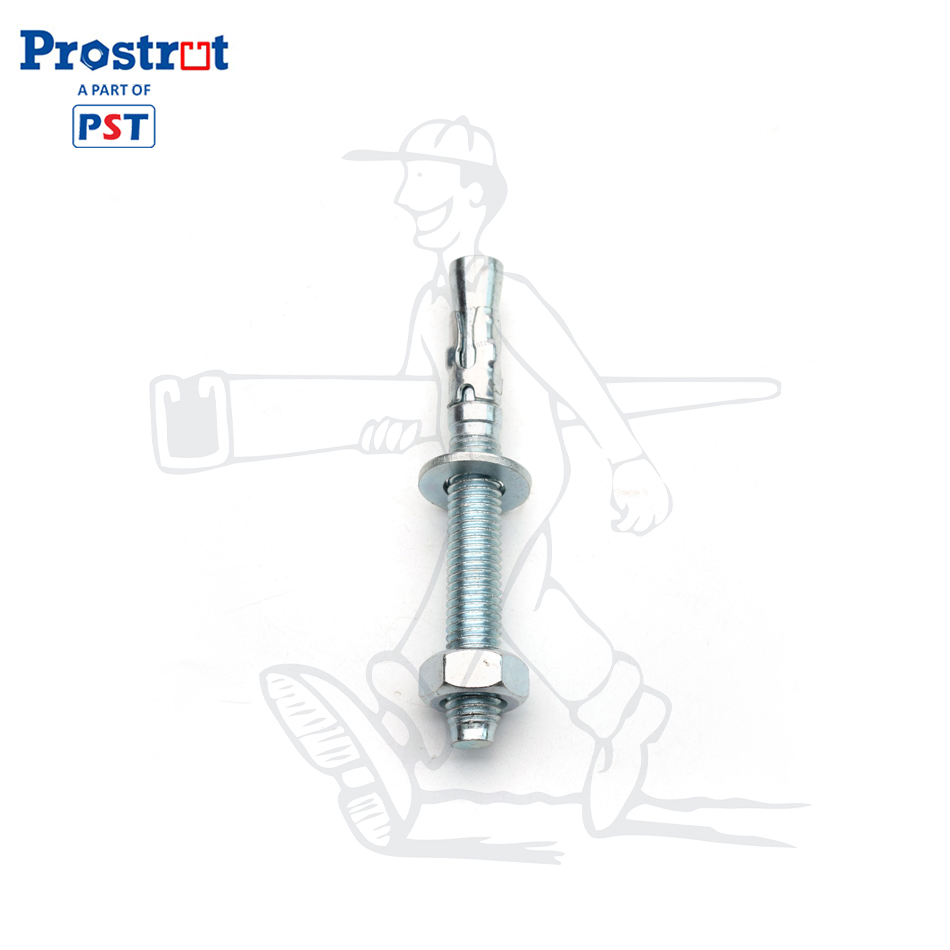 Carbon Steel Wedge Expansion Anchor Bolt with Nuts and Washers