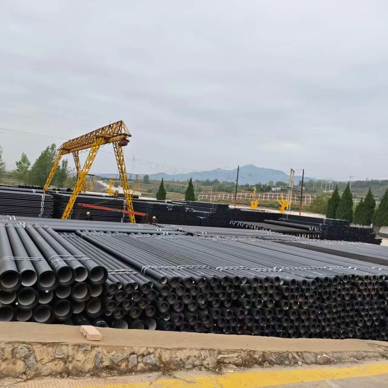 Water Supply Soil Pipe Class K8/K9 Ductile Cast Iron Drainage Pipe Pn16