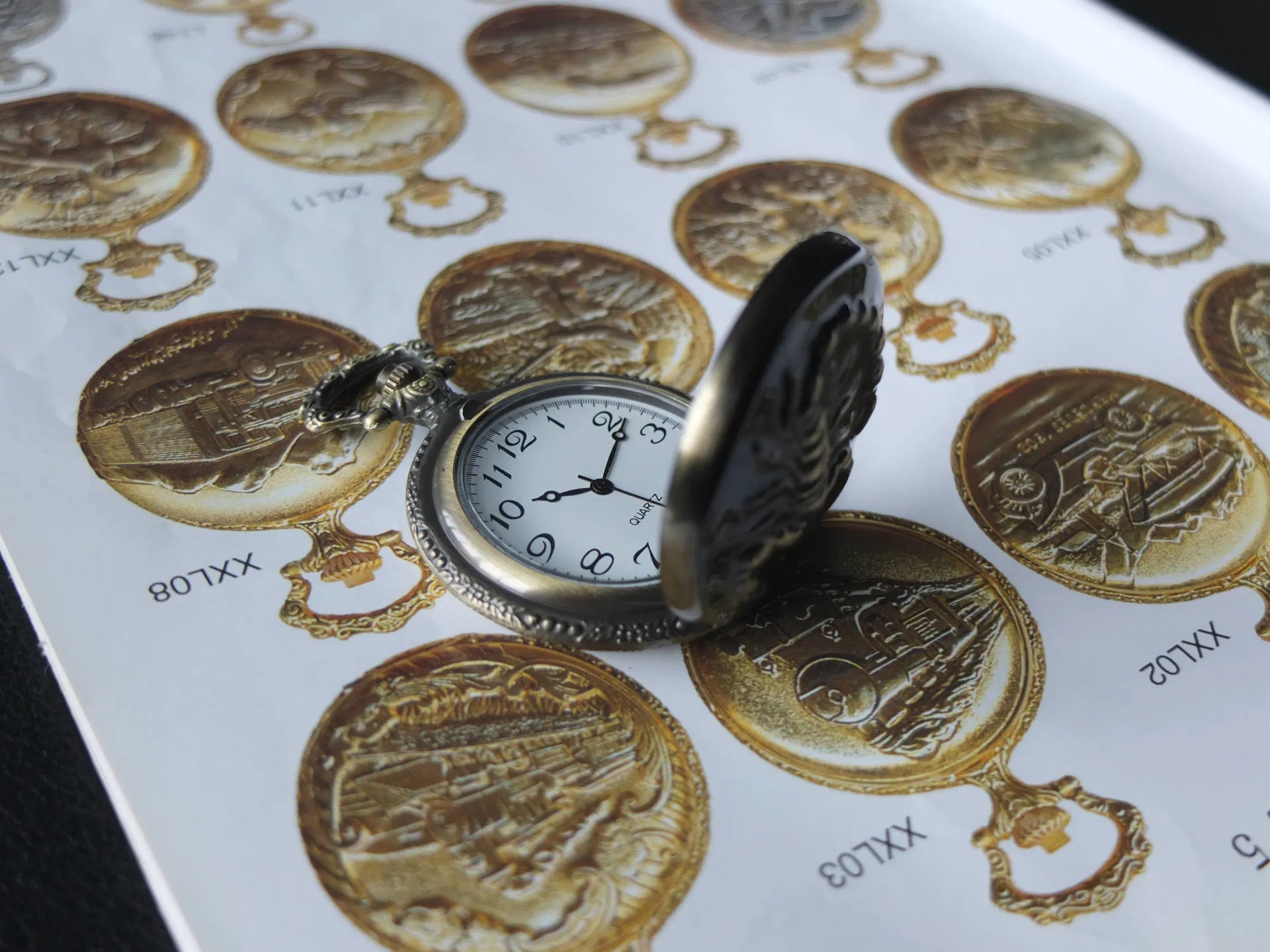 Customized Retro Vintage Pocket Watch for Ladies Men Gift