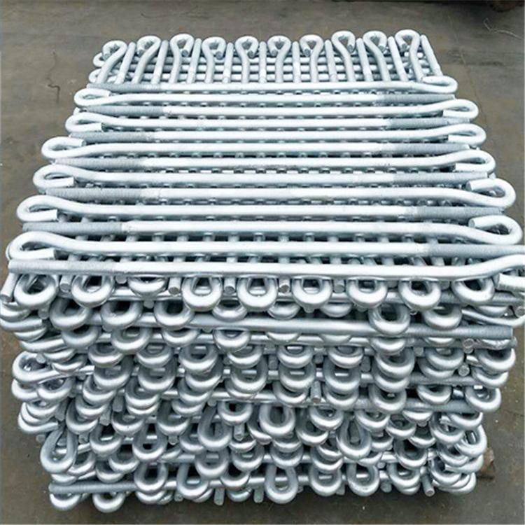 Galvanized Embedded Parts 7/J/U/L Shape Foundation Bolt / 9 Sanchor Bolts/T-Head Welding Plate Anchor Bolts