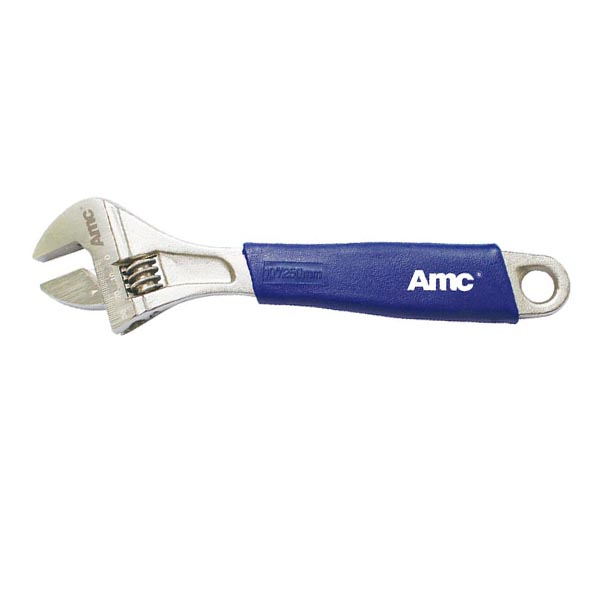 Hand Tool - Adjustable Wrench Double Color Dipped Handle (AM17004)