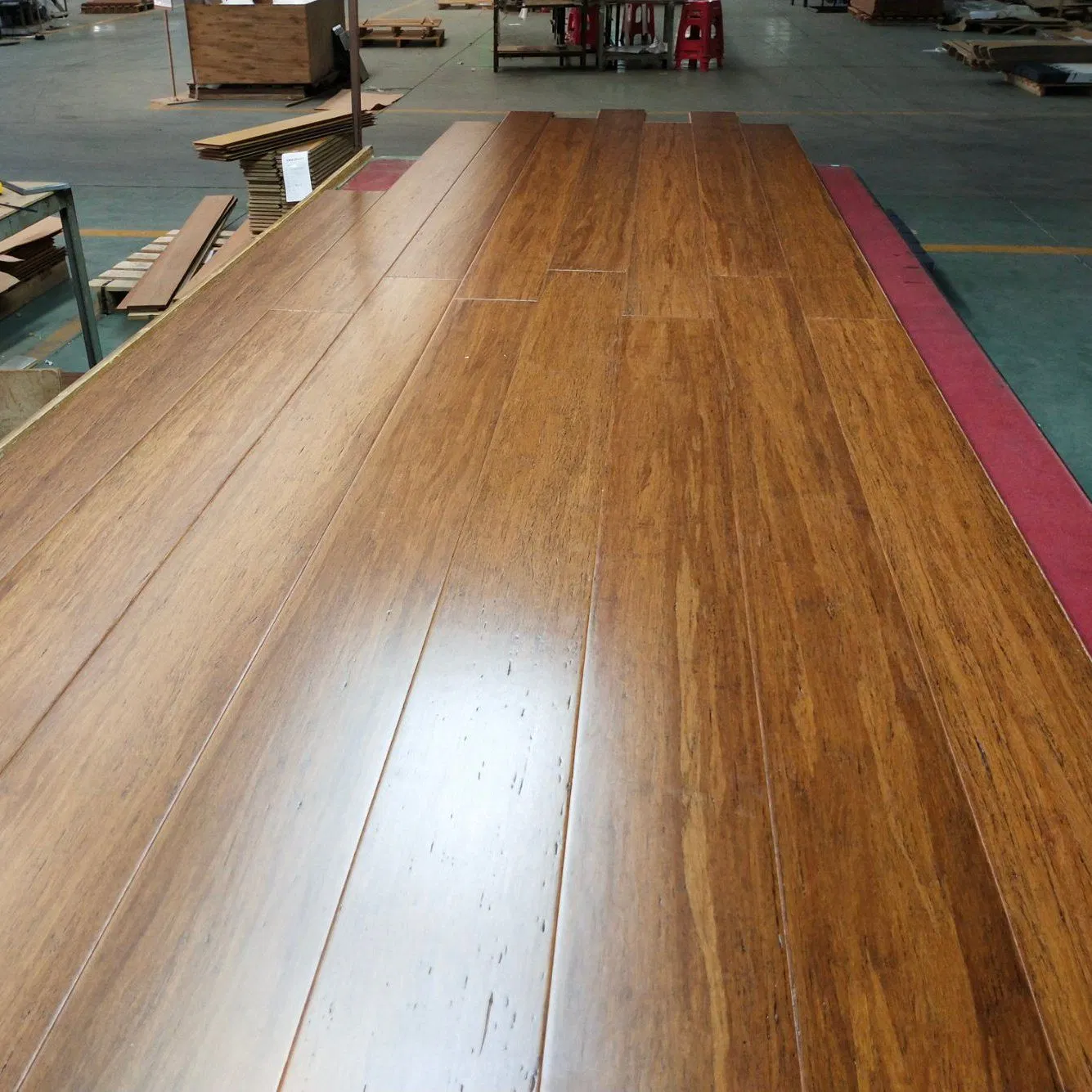 Водостойкий бамбуковый паркет Coffee E0 Strand Woven