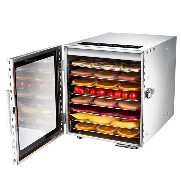 Wholesale Multifunctional 8 Trays Food Dryer Dehydrators Fruit and Vegetable Beef Jerky Drying Machine for Sale