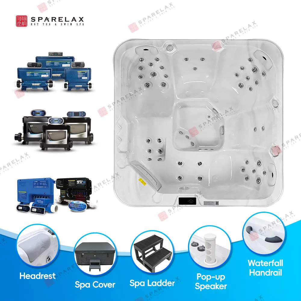 Акриловая СПА ванна 5R51 для улицы, 5 персон