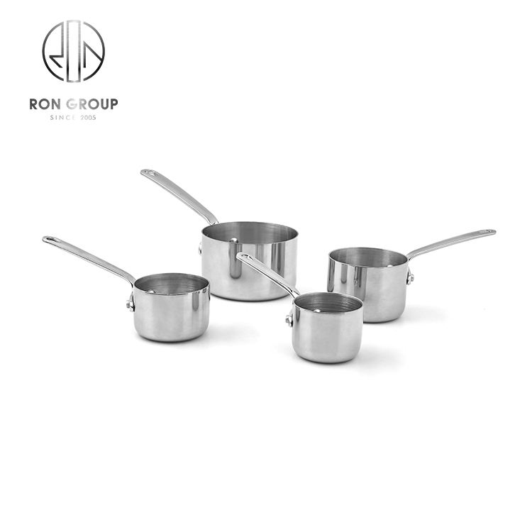 Wholesale High Quality Restaurant Sliver 304 Stainless Steel Pan for Cooking Use