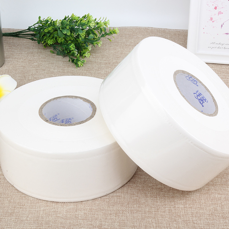 2ply White Jumbo Tissue Roll Towels for Toilet Jumbo Paper Roll