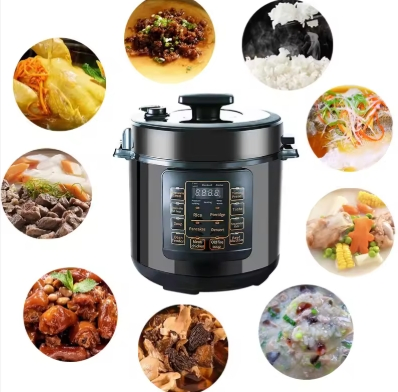 Smart Electric Cooker with Multi-Function Settings and Timer
