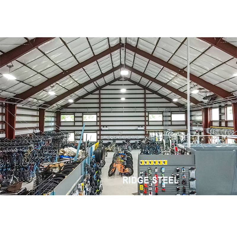 Ready Made Steel Structure Quick Assemble Prefabricated Factory Workshop Warehouse Shed