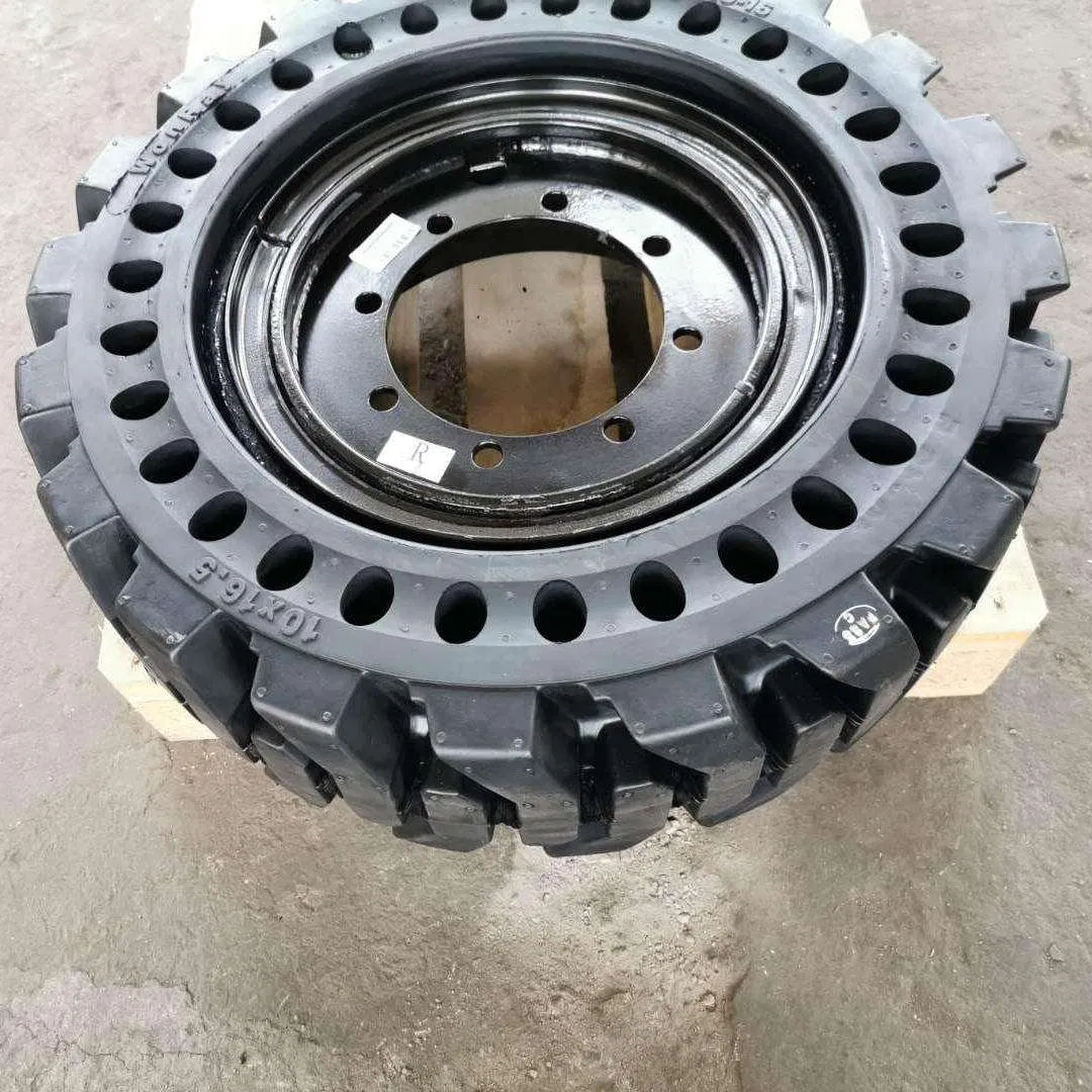 Wonray Высококачественные сплошные шины для мини-погрузчиков 12X16.5 без следов