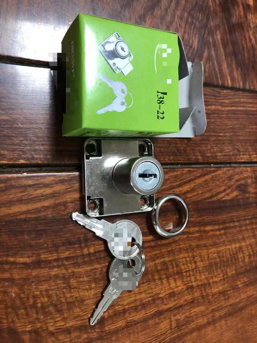 Cabinet Drawer Lock Mailbox Lock Cylinder 16/19 Furniture Hardware Lock