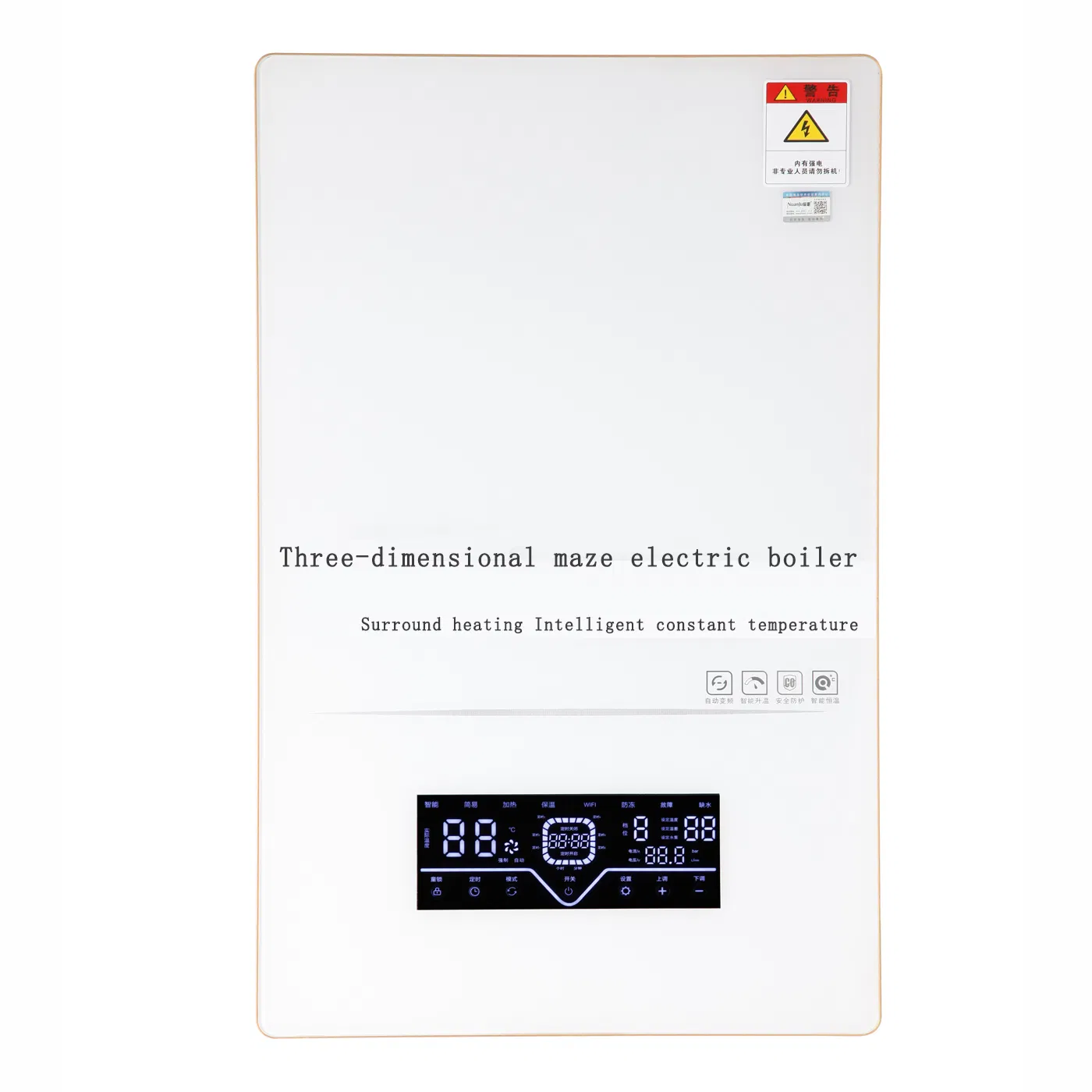 1688 Hot Sale Plug-in Timer Portable Room Water Heater 8kw Electric Boiler with CE
