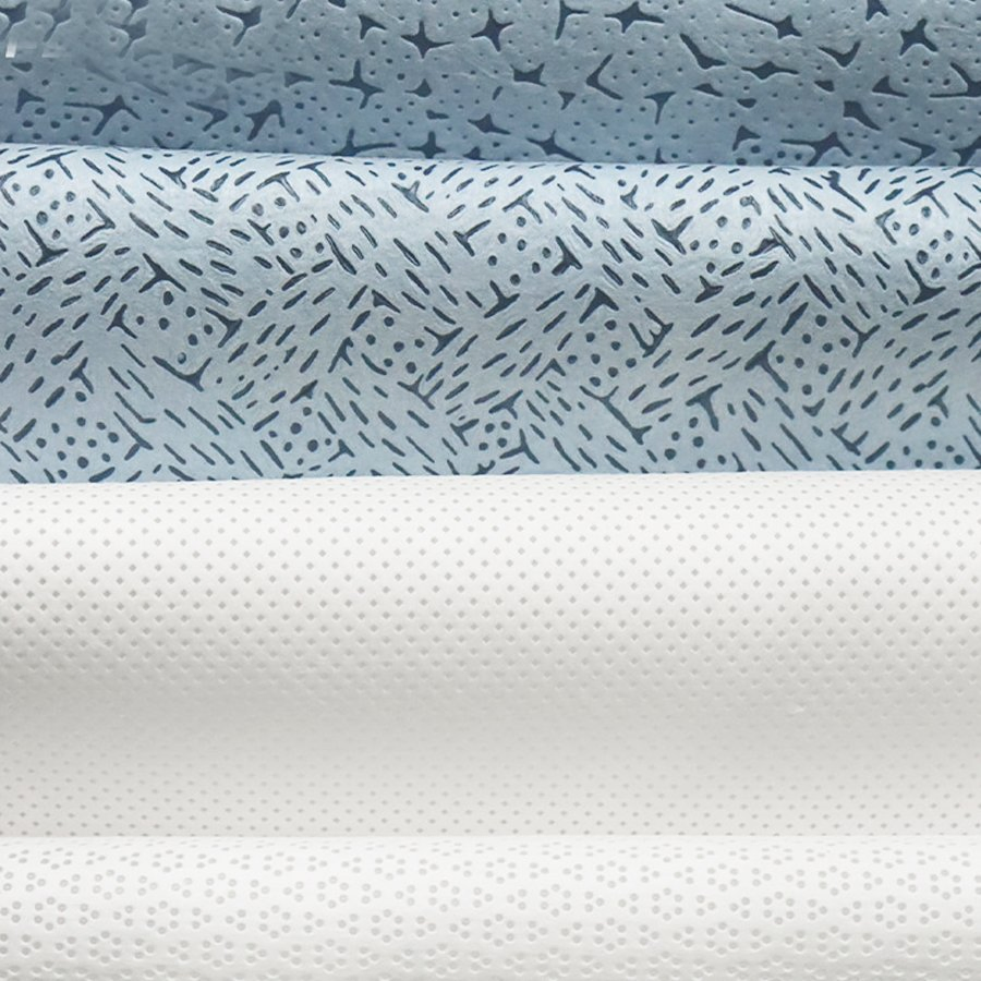 Meltblown Nonwoven Oil Absorbing Wipes Microfiber Printhead Glasses Cloth Roll Industrial Cleaning Wipes